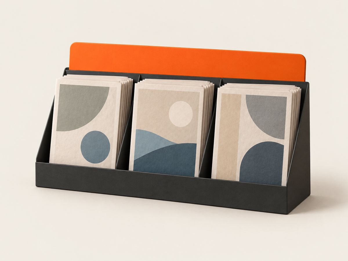 Illustration: Countertop 3-pocket, model render
